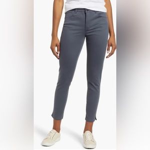 Wit & Wisdom Ab-Solution High Waist Ankle Skinny Pants, in color Shadow, Size 8